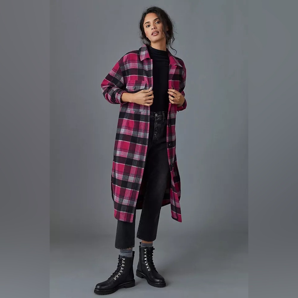 Anthropologie Sanctuary Cora Plaid Shirt